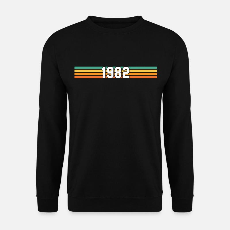 Retro 1982 made in 1982 - Sweat-shirt Unisexe - noir