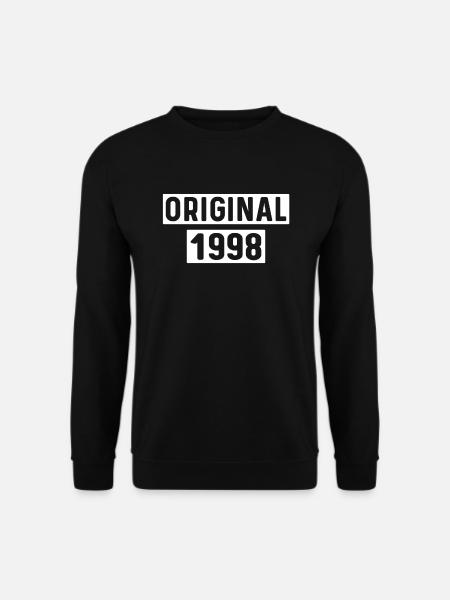 Original 1998 T-Shirt 1998 - Unisex Pullover - Schwarz