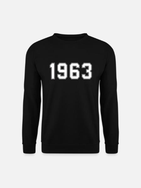 t-shirt 1963 - Sweat-shirt Unisexe - noir