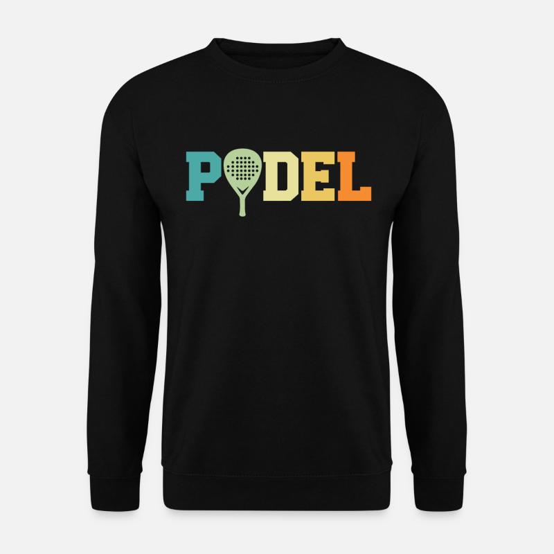 retro padel - Sweat-shirt Unisexe - noir