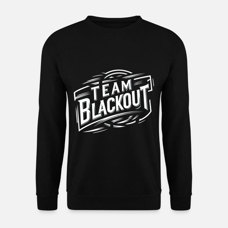 team blackout 5 - Unisex Pullover - Schwarz