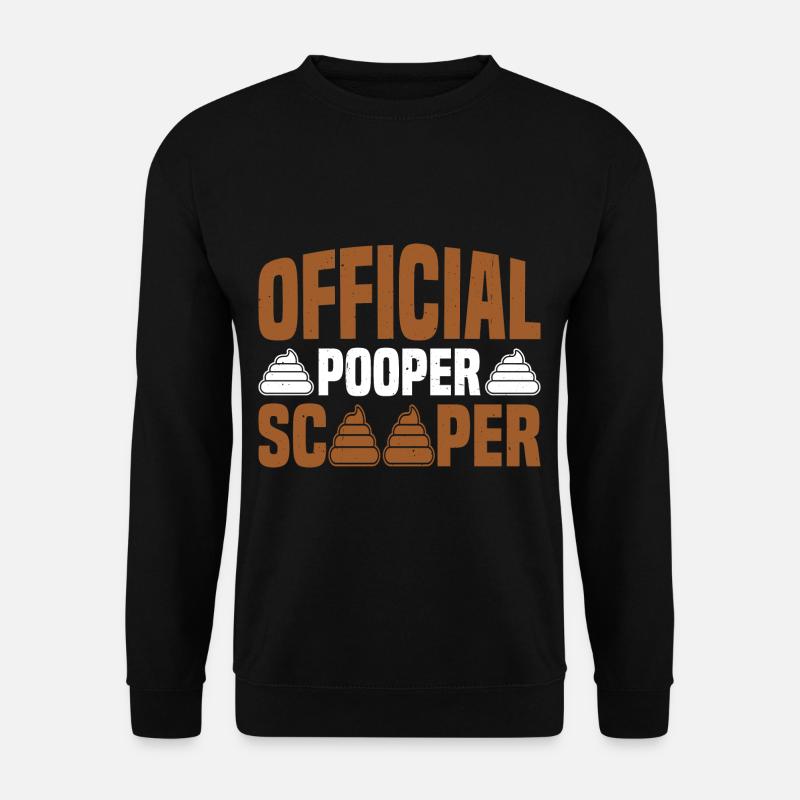 Scooper officielle Pooper 60 - Sweat-shirt Unisexe - noir