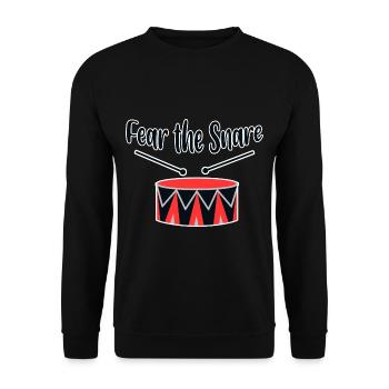 Fear The Snare 2 - Unisex Pullover - Schwarz - Vorne - Alina (178cm) & Michal (187cm)