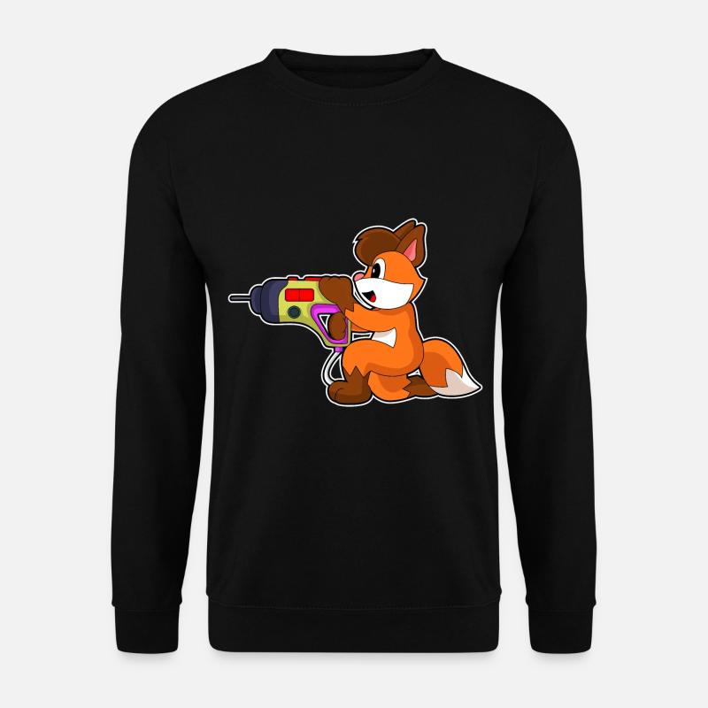 Fuchs Craftsman Drill - Sweat-shirt Unisexe - noir