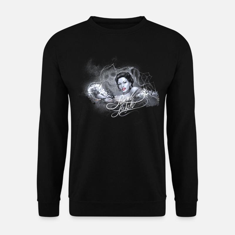 femmefatale - Unisex Pullover - Schwarz