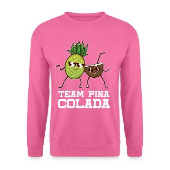 Cocktail Team Pina Colada - Unisex Pullover - Pink - Vorne