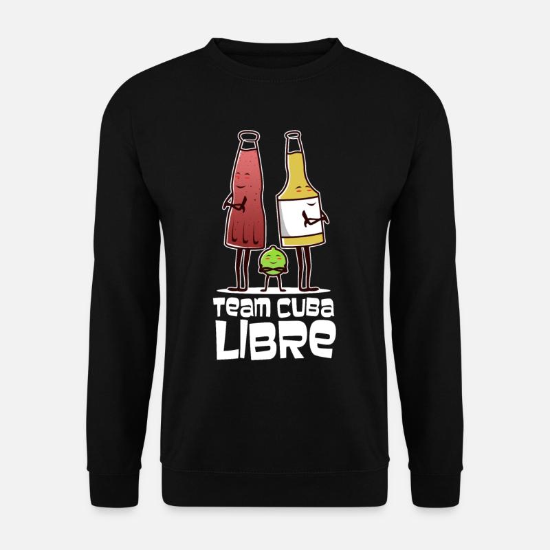 Cocktail Team Cuba Libre - Sweat-shirt Unisexe - noir