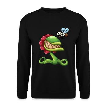 Carnivore - Unisex Sweatshirt - black - Front - Alina (178cm) & Michal (187cm)