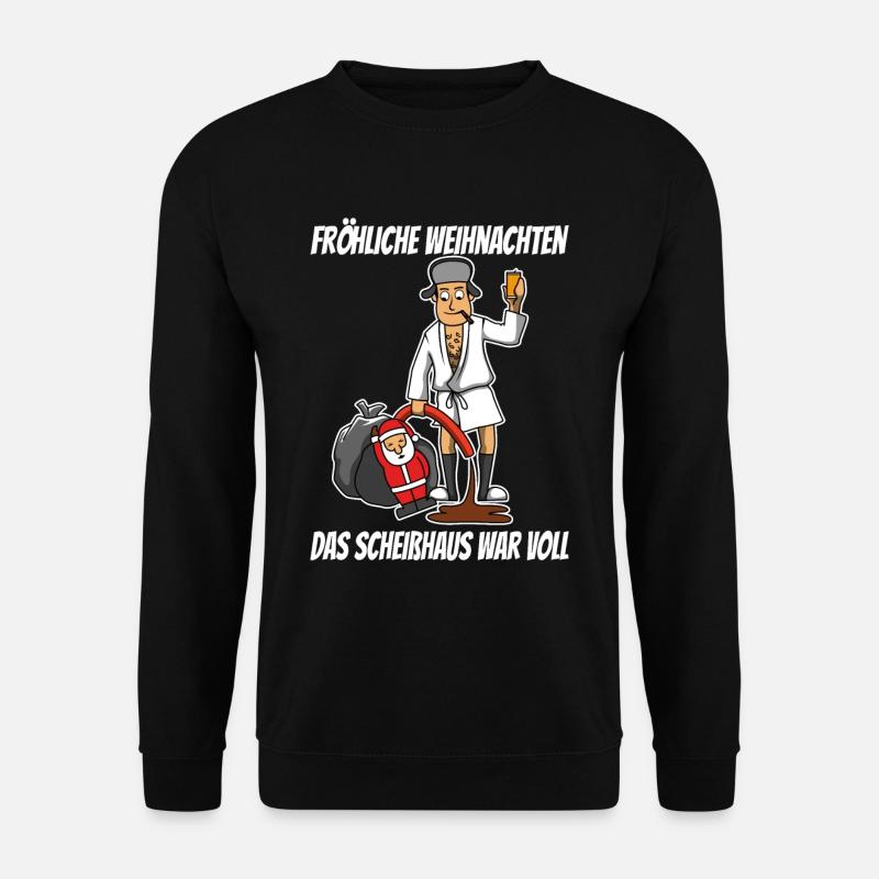 Schöne Bescherung - Frohe Weihnachten - Unisex Pullover - Schwarz