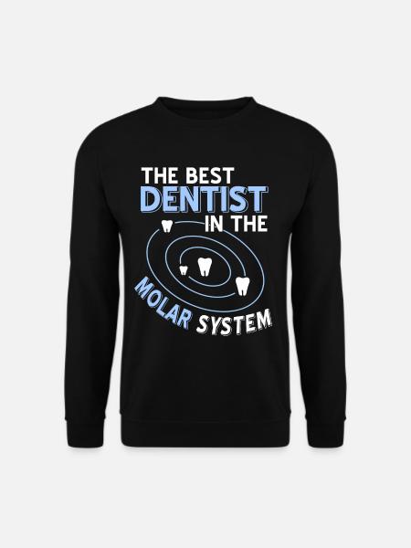 Zahnarzt - Bester Zahnarzt - Unisex Pullover - Schwarz