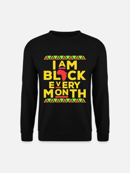 In the black every month - Unisex Sweatshirt - black