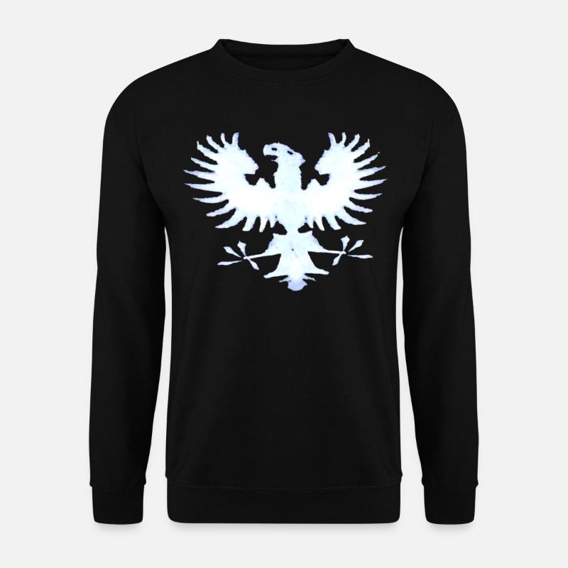 Weißer Steinadler - Unisex Pullover - Schwarz