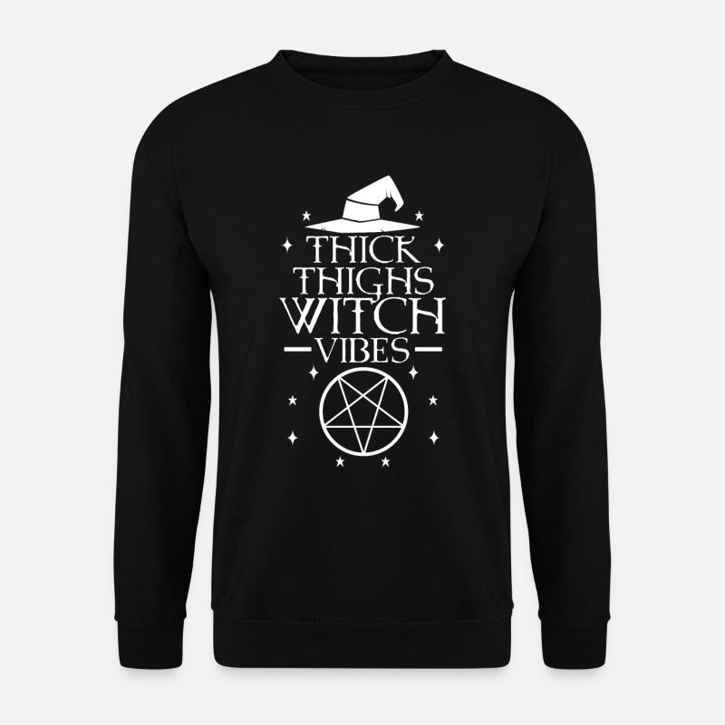Cuisses épaisses Witch Vibes - Sweat-shirt Unisexe - noir