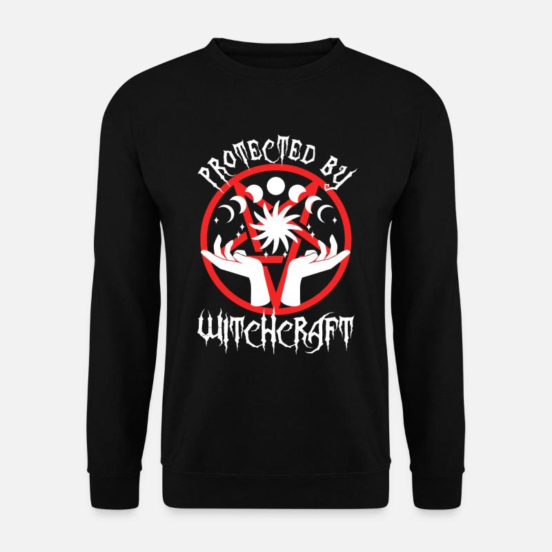 Protected By Witchcraft - Unisex Pullover - Schwarz