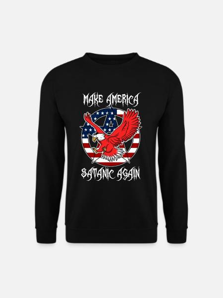 Make America Satanic Again - Unisex Sweatshirt - black