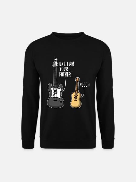 Uke i am your father - Unisex Sweatshirt - black