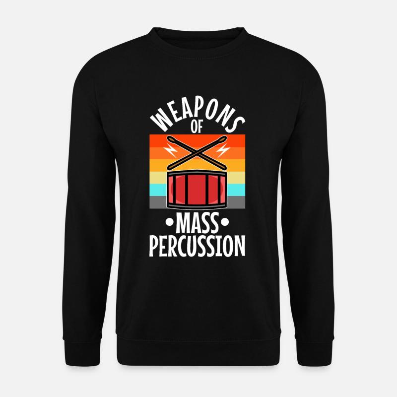 Weapons of mass percussion - Unisex Pullover - Schwarz