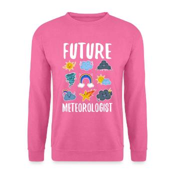 Future Meteorologist - Unisex Sweatshirt - pink - Front