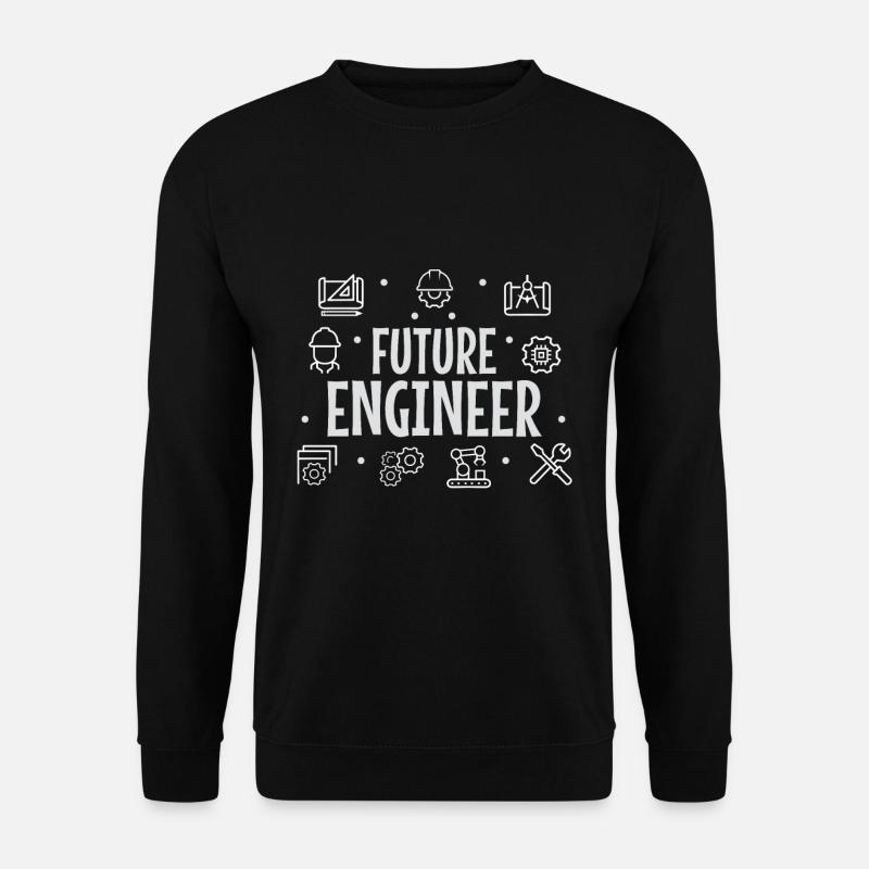 Future Engineer - Unisex Pullover - Schwarz