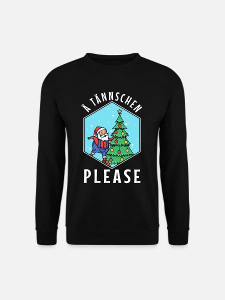 Ä Tännschen please - Unisex Pullover - Schwarz