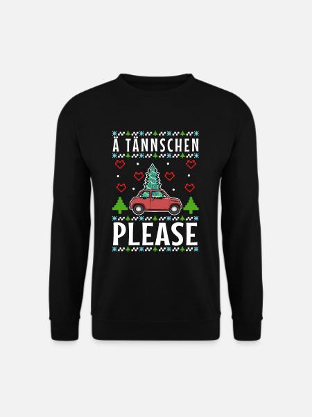 Ä Tännschen please - Unisex Pullover - Schwarz