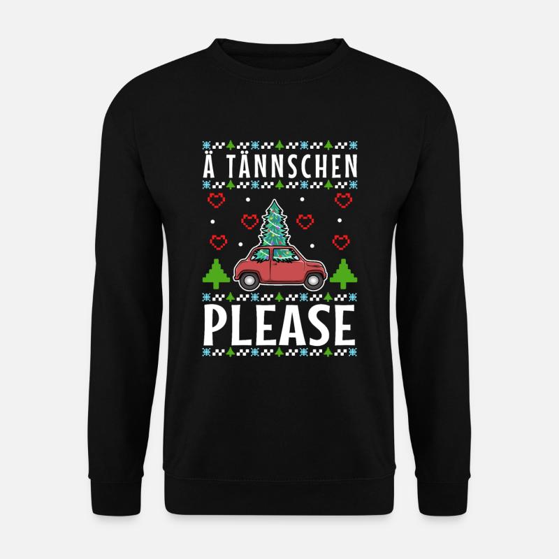 Ä Tännschen please - Unisex Pullover - Schwarz