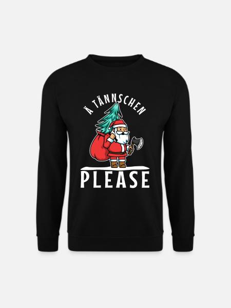 Ä Tännschen please - Unisex Pullover - Schwarz