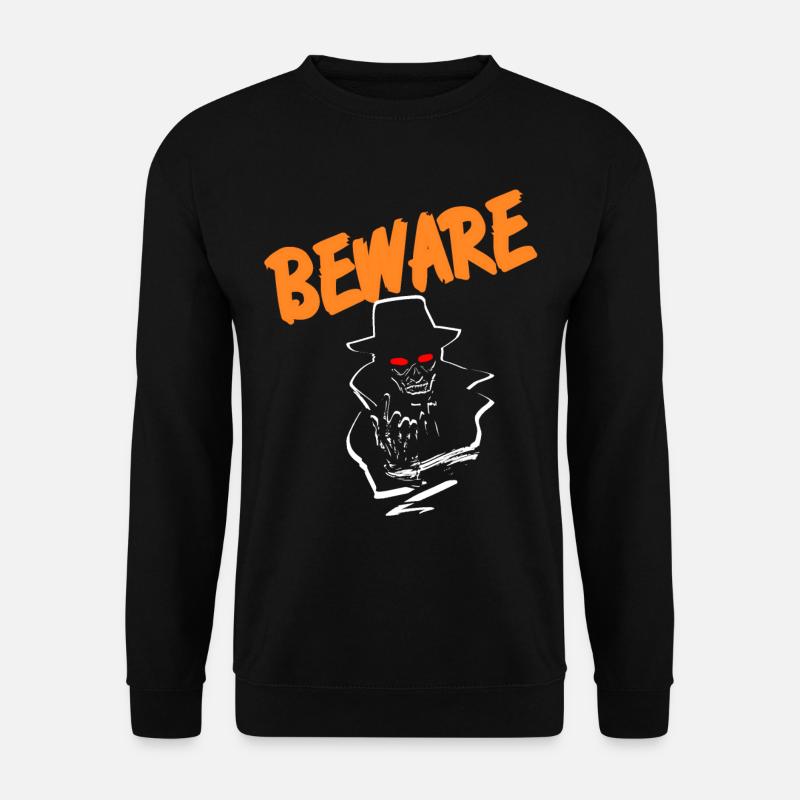 Halloween Beware - Unisex Pullover - Schwarz