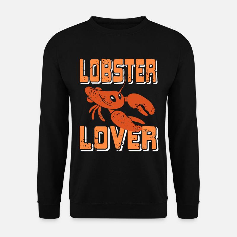Lobster lover - Unisex Sweatshirt - black