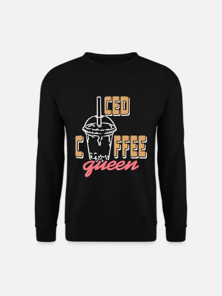 Iced Coffee queen - Unisex Sweatshirt - black
