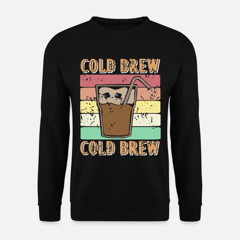 Iced Coffee - Cold Brew - Unisex Sweatshirt - black