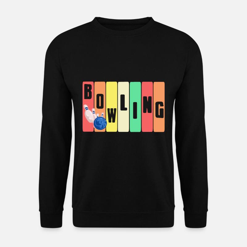 Bowling - Unisex Pullover - Schwarz