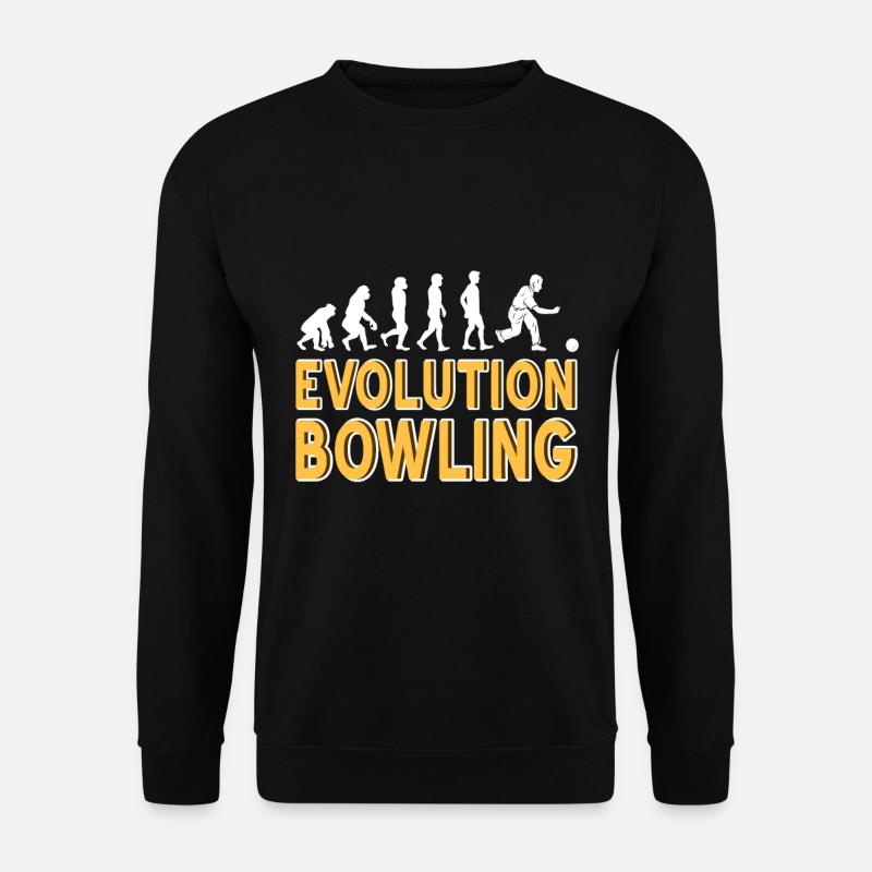 Evolution bowling - Unisex Sweatshirt - black