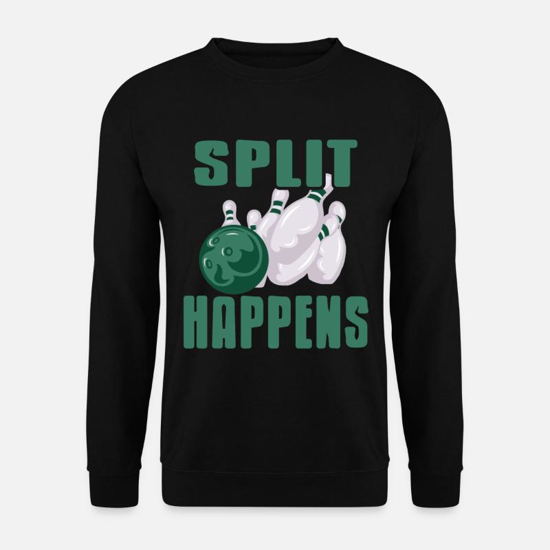 Split Happens - Unisex Pullover - Schwarz