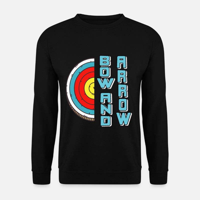 Bow and Arrow - Unisex Sweatshirt - black