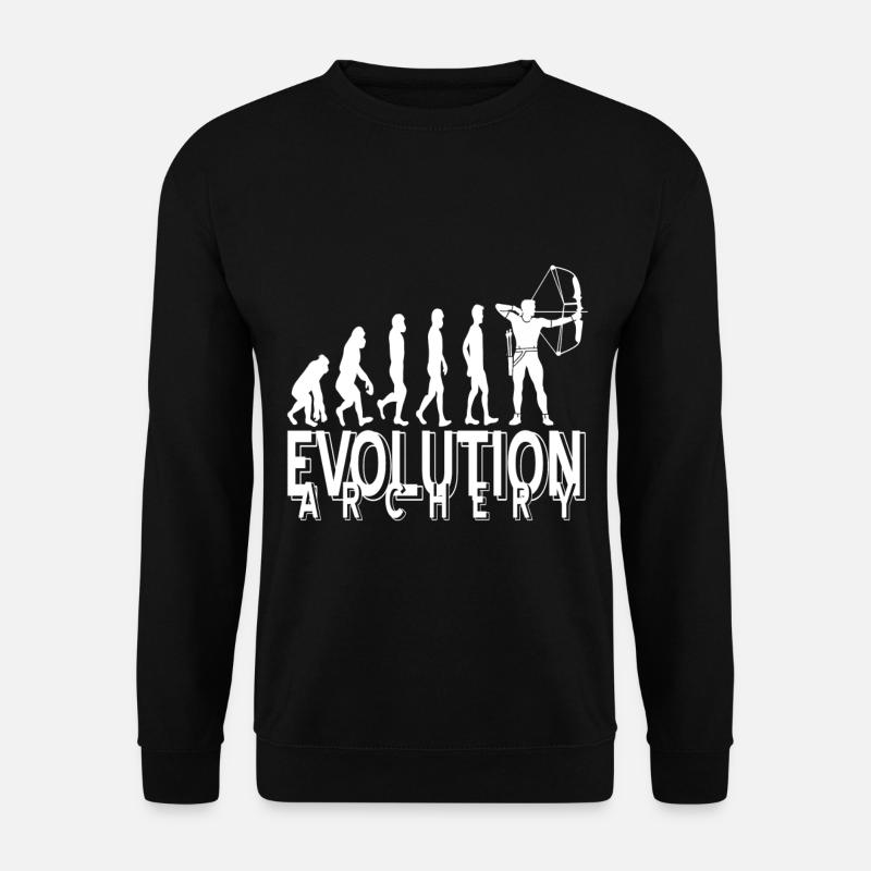 Archer de l’évolution - Sweat-shirt Unisexe - noir