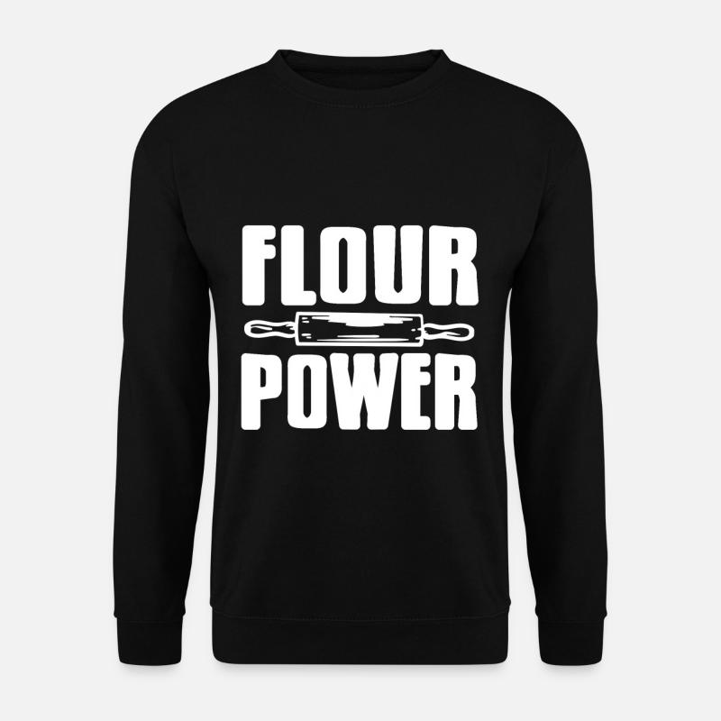 Flour Power - Unisex Sweatshirt - black