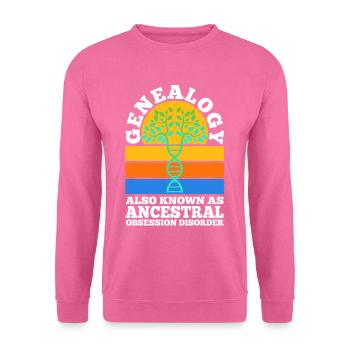 Ancestral obsession disorder - Unisex Sweatshirt - pink - Front