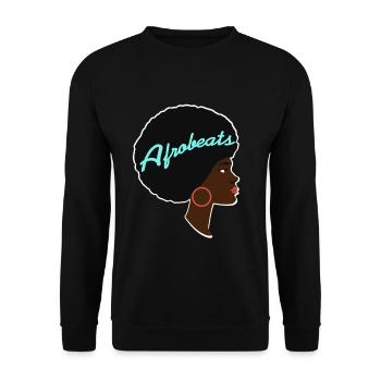 Pride Arobeats Black history musik - Unisex Pullover - Schwarz - Vorne - Alina (178cm) & Michal (187cm)