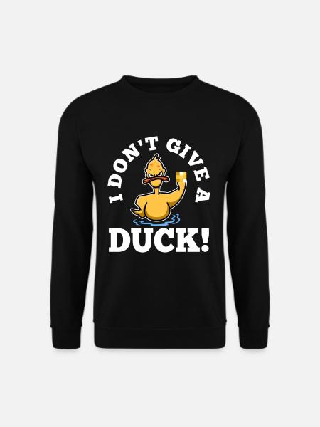 Je m’en fous - Sweat-shirt Unisexe - noir