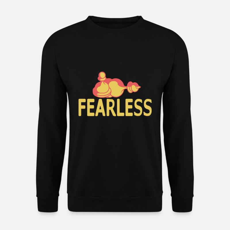 Schach - Fearless - Unisex Pullover - Schwarz
