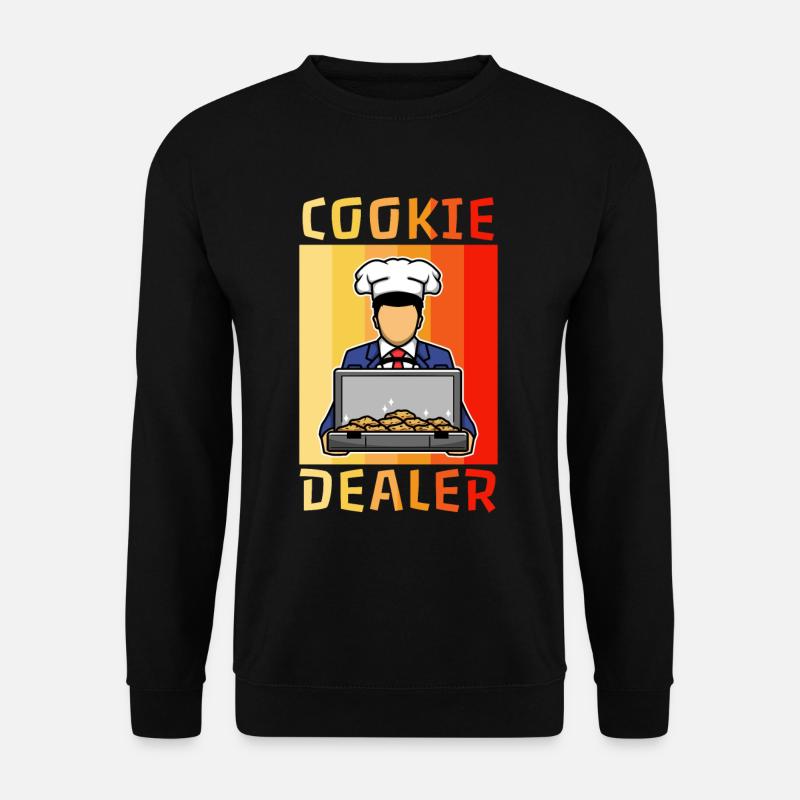 Cookie dealer - Unisex Pullover - Schwarz