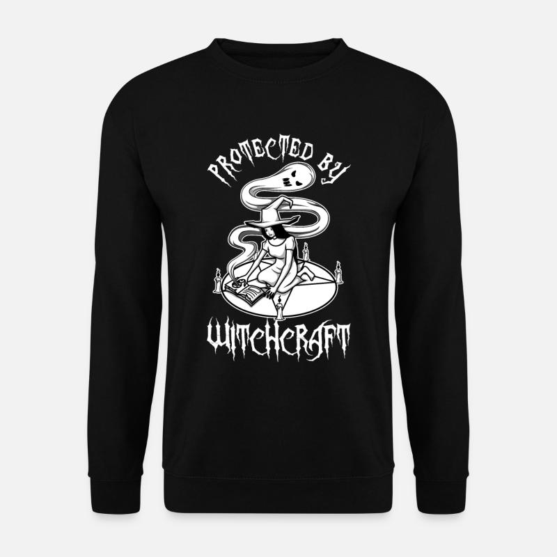 Protected By Witchcraft - Unisex Pullover - Schwarz