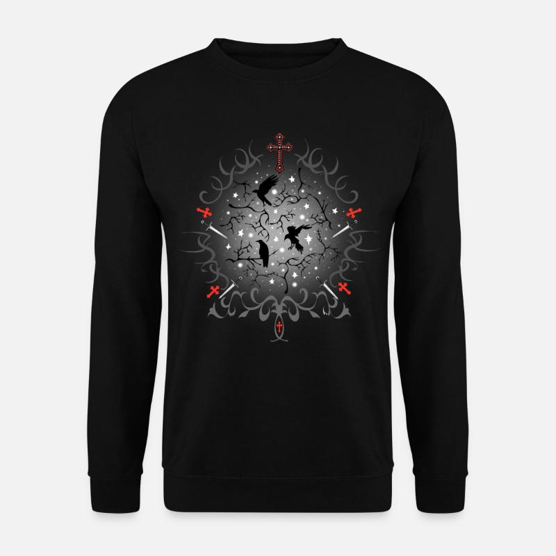 Gothic circle - Unisex Sweatshirt - black