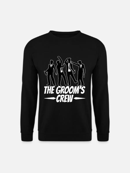 Groom Crew - Unisex Sweatshirt - black