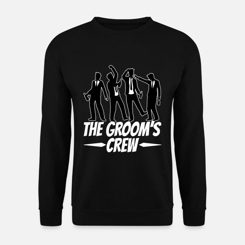 Groom Crew - Unisex Sweatshirt - black