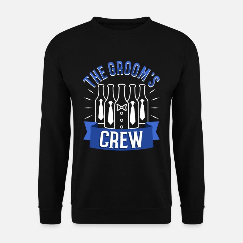 Groom Crew - Unisex Sweatshirt - black