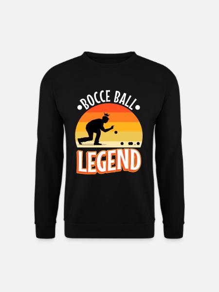 Bocce ball legend - Unisex Pullover - Schwarz