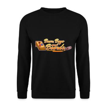Cornhole - Beer Bags and Boards - Unisex Sweatshirt - black - Front - Alina (178cm) & Michal (187cm)