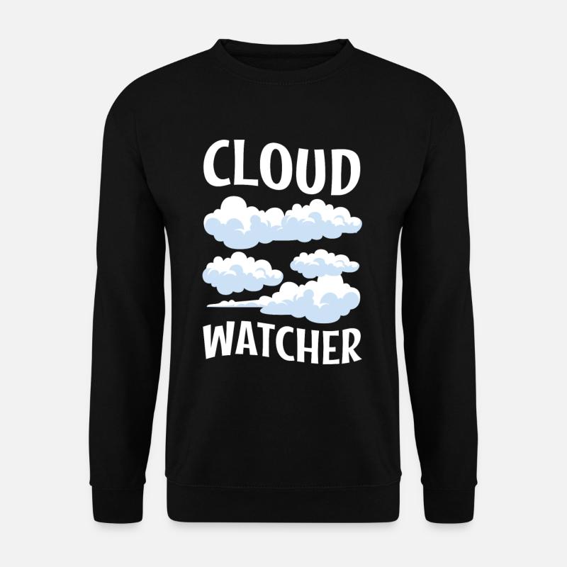 Cloud Watcher - Unisex Sweatshirt - black
